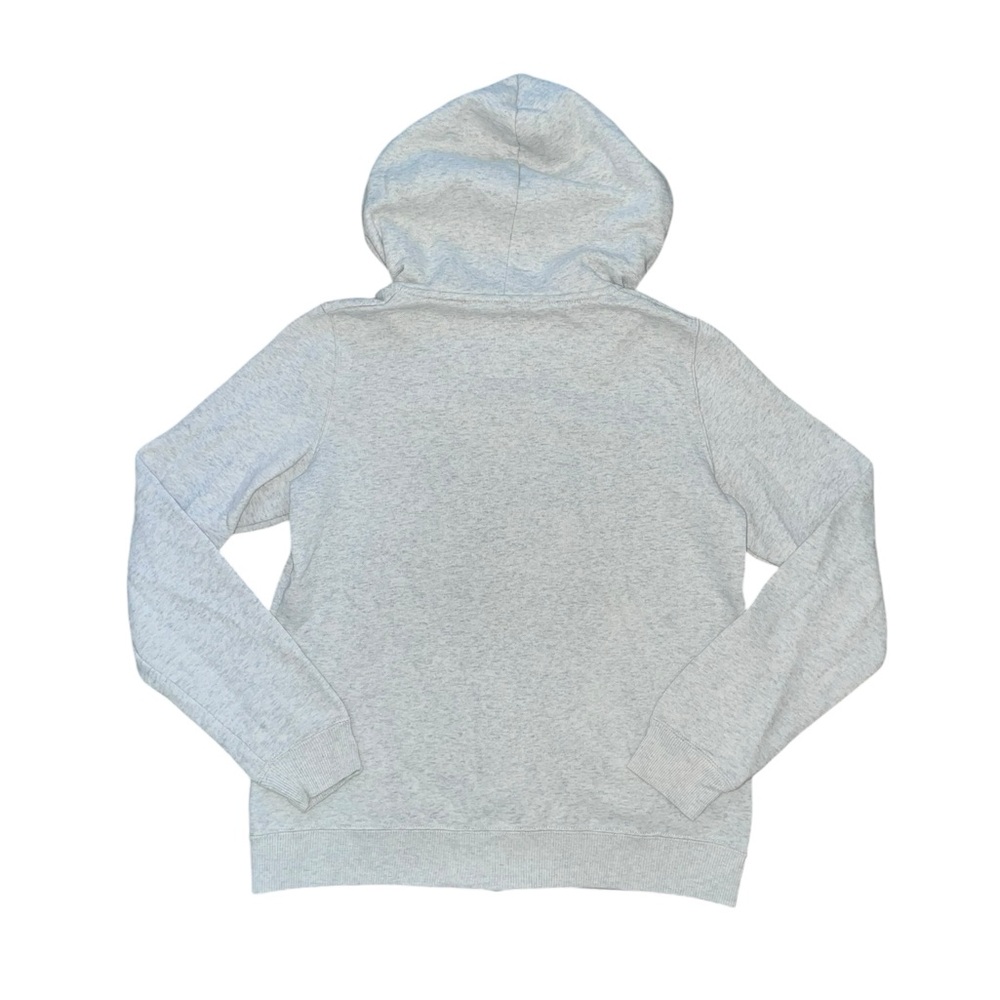 y2k hollister gray oversized embroidered graphic hoodie sweatshirt sweater - Picture 6 of 6